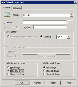 Hide Drive Group Policy 02 270x300 Using Group Policy to hide and map specified drives